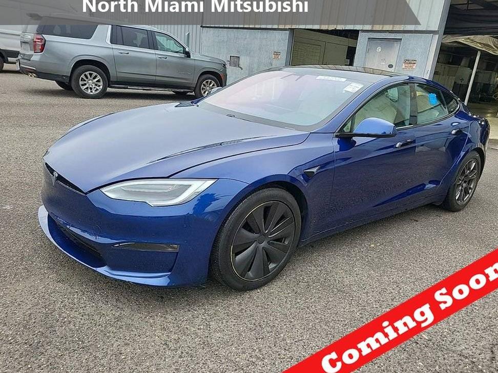 TESLA MODEL S 2022 5YJSA1E59NF472089 image